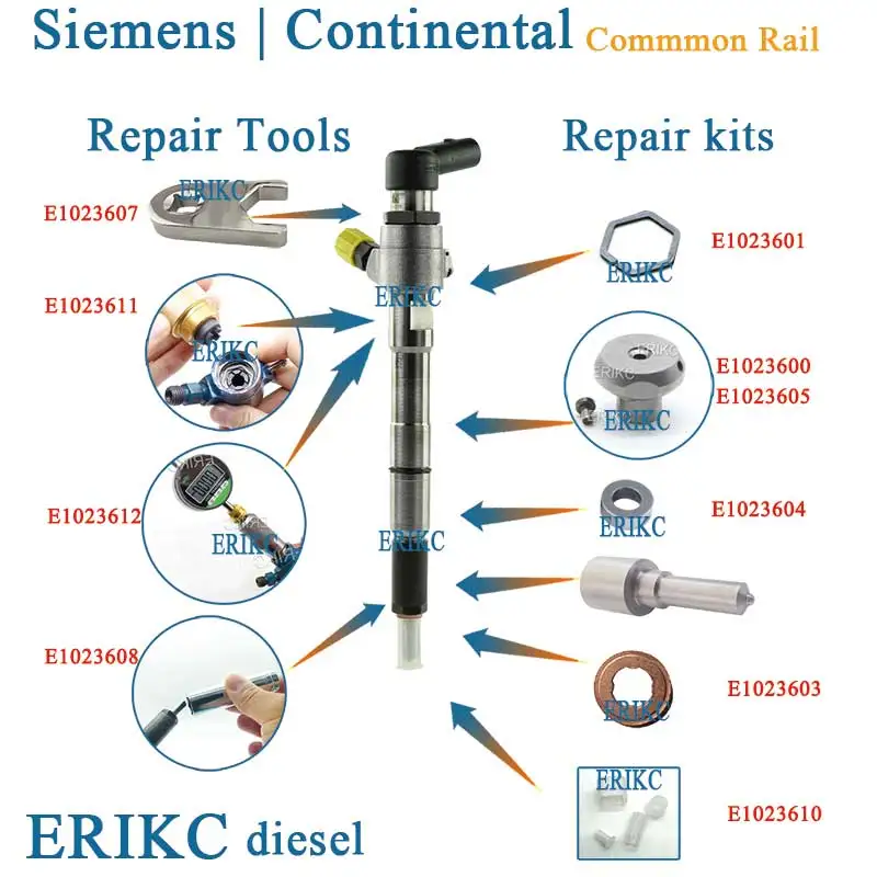 

ERIKC Auto Car Parts Fuel Injector Nozzle V0600P142 for Toyota DW10TD 5WS40000 5WS40000Z 9652173780 9652173680 9636819380 198087