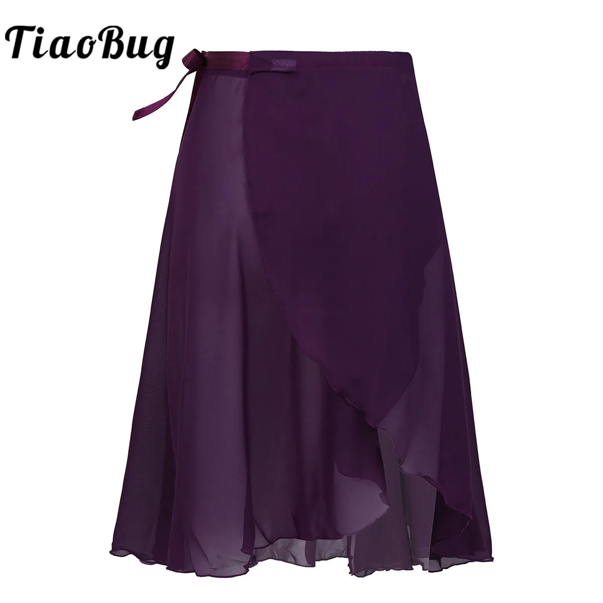 

Womens Girls Chiffon Ballet Tutu Dance Skirt Dance Skate Wrap Scarf Gymnastics Chiffon Ballet Tutu Dance Skirt Dresses Dancewear