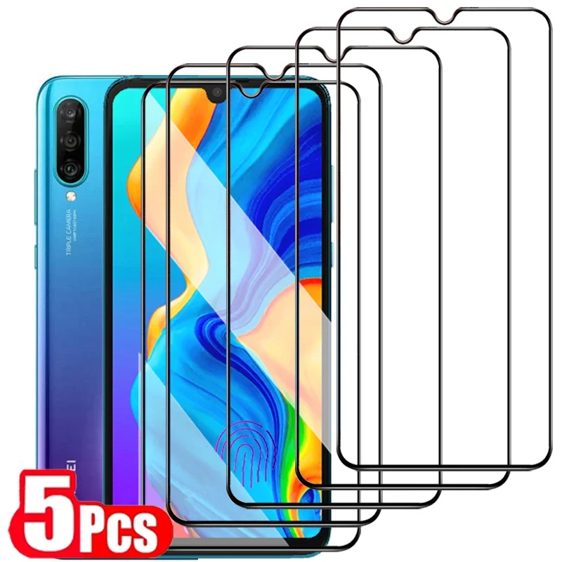 Защитные стекла с полным покрытием для Huawei P30 P50 P40 Lite E 5G P20 Pro Nova 5T 8I 8 SE Y9 Prime 2019