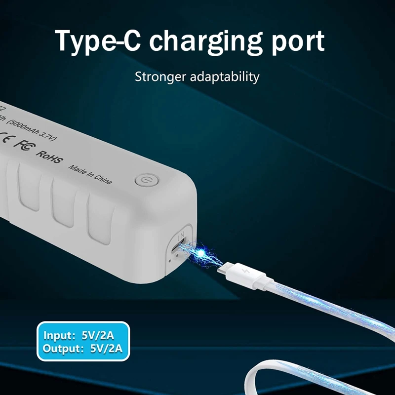 Внешний аккумулятор виртуальной реальности зарядное устройство белый 5000 мАч