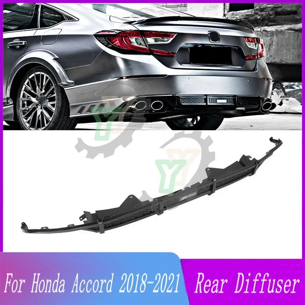 

Диффузор для заднего бампера автомобиля, нижний спойлер для Honda Accord 10th 2018 2019 2020 2021