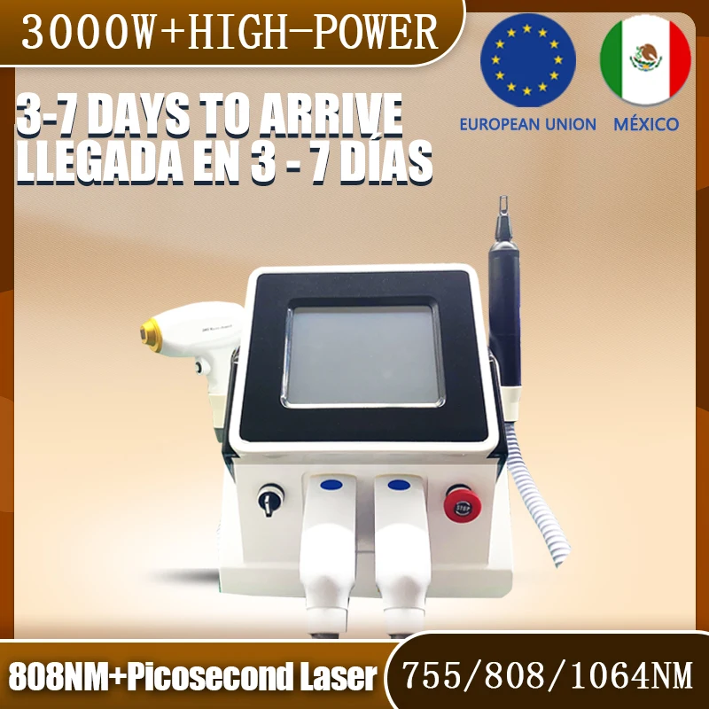 Лидер продаж портативный 2 в 1 диод Nd Yag Q переключатель лазерное удаление