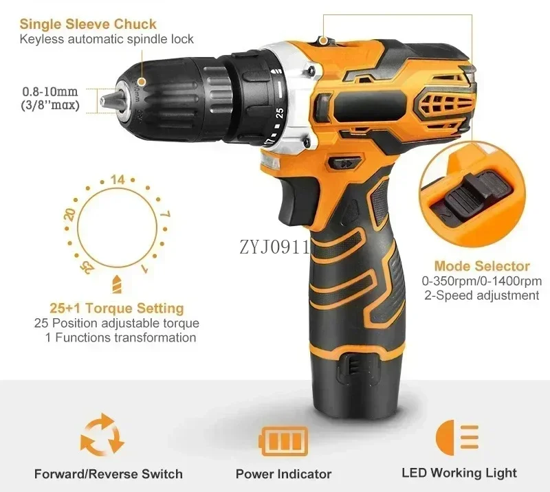 Бесщеточная ударная дрель 21 В 16 8 аккумуляторная мощная электрическая литиевая