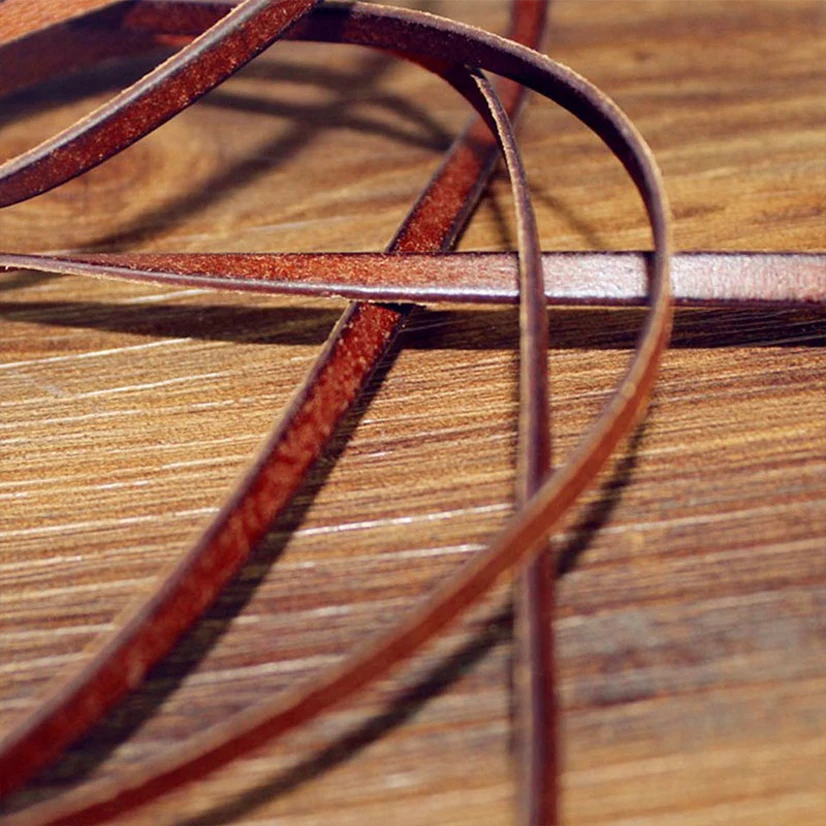 Кожаный шнур Tassek 1 метр для рукоделия |