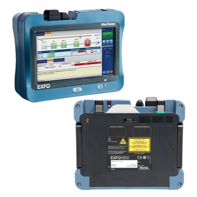 850/1300 нм и 1310/1550 sm ММ EXFO MAX-720C-Q1-QUAD MaxTester 720C доступ OTDR exfo otdr 720c q1