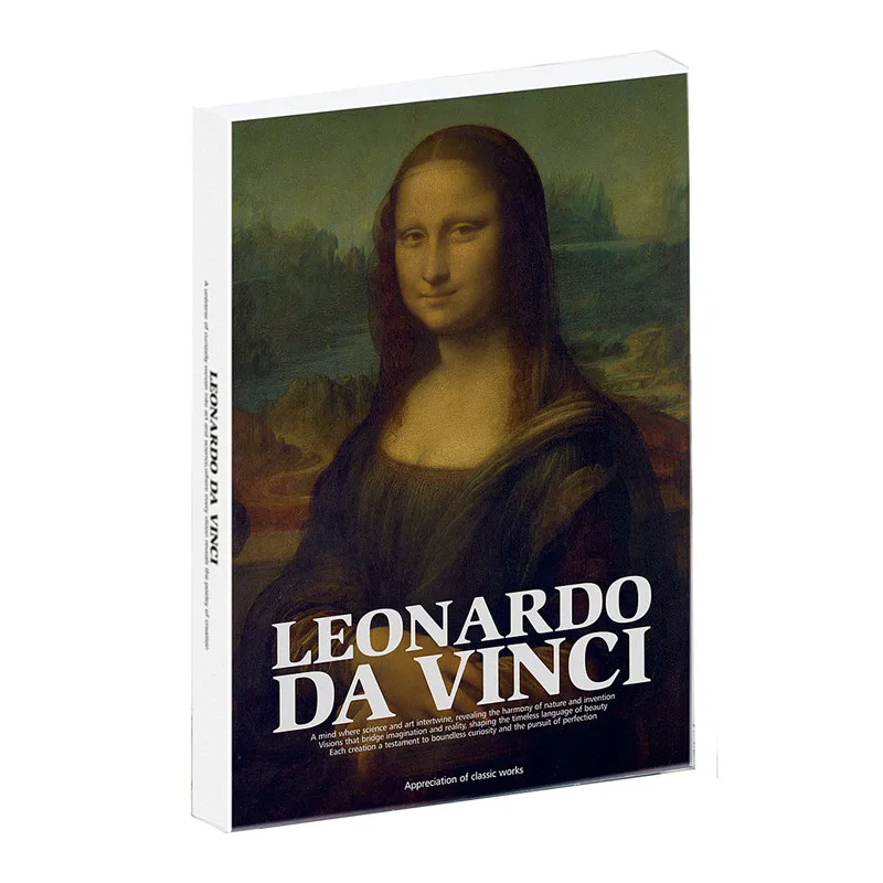 

Открытки с художественной росписью "Мона Лиза", набор из 30 штук