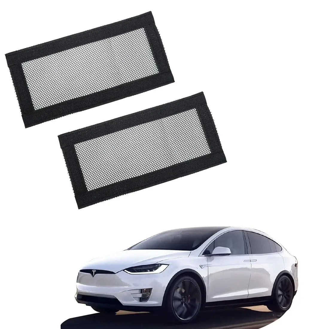 

# Backseat Air Vent Cover Grilles Protector Rear Seat Air Condition Outlet Air Flow Vent Grille Protection Covers Compatible wi