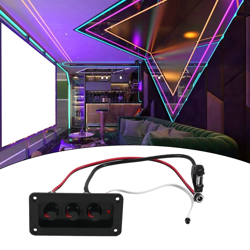 2X25 Вт + 50 2 1-канальный Bluetooth 5 0 сабвуфер комплект аудиоусилителя класса D с разъемом