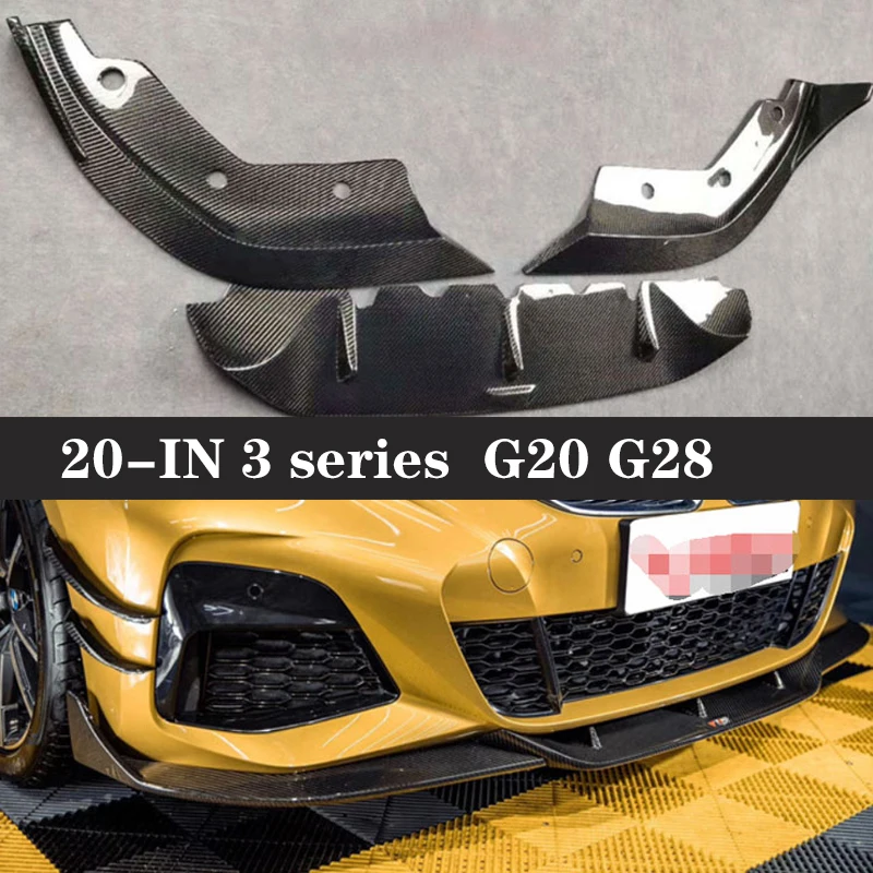 Подходит для передней губы BMW 3 серии G20 G28 330i 325i передняя губа - Цена: 21704.04