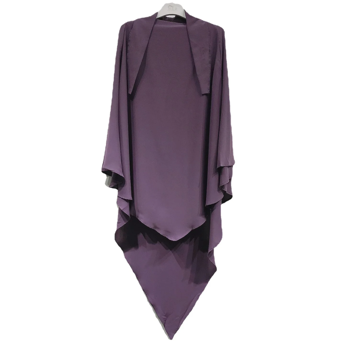 Muslim Fashion Women's Hijabs Long Khimar Ramadan Formal Prayer Garment Hijab IslamicTurkey Namaz Burka Musulman Eid Jilbab