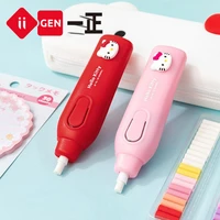 hello kitty electric erasers kit with 20 eraser refills auto erasers for artist drawing sketching battery operated pencil eraser