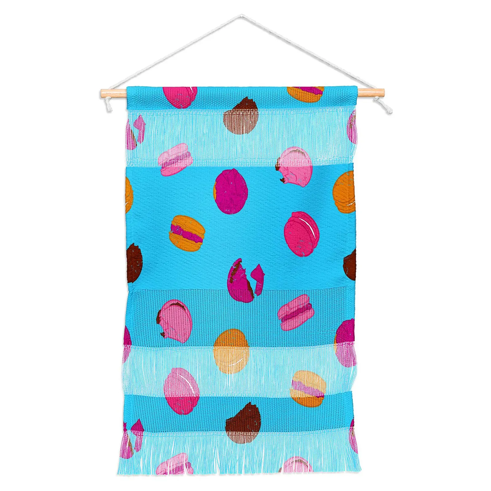 

Free Shipping Kawaii French Macaroons Wall Hanging