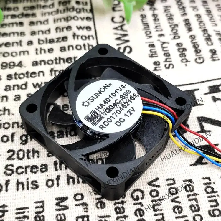 Новый HA40101V4-1Q04C-S99 4010 DC 12V 4 4CM Комплект для сборки охлаждающего вентилятора