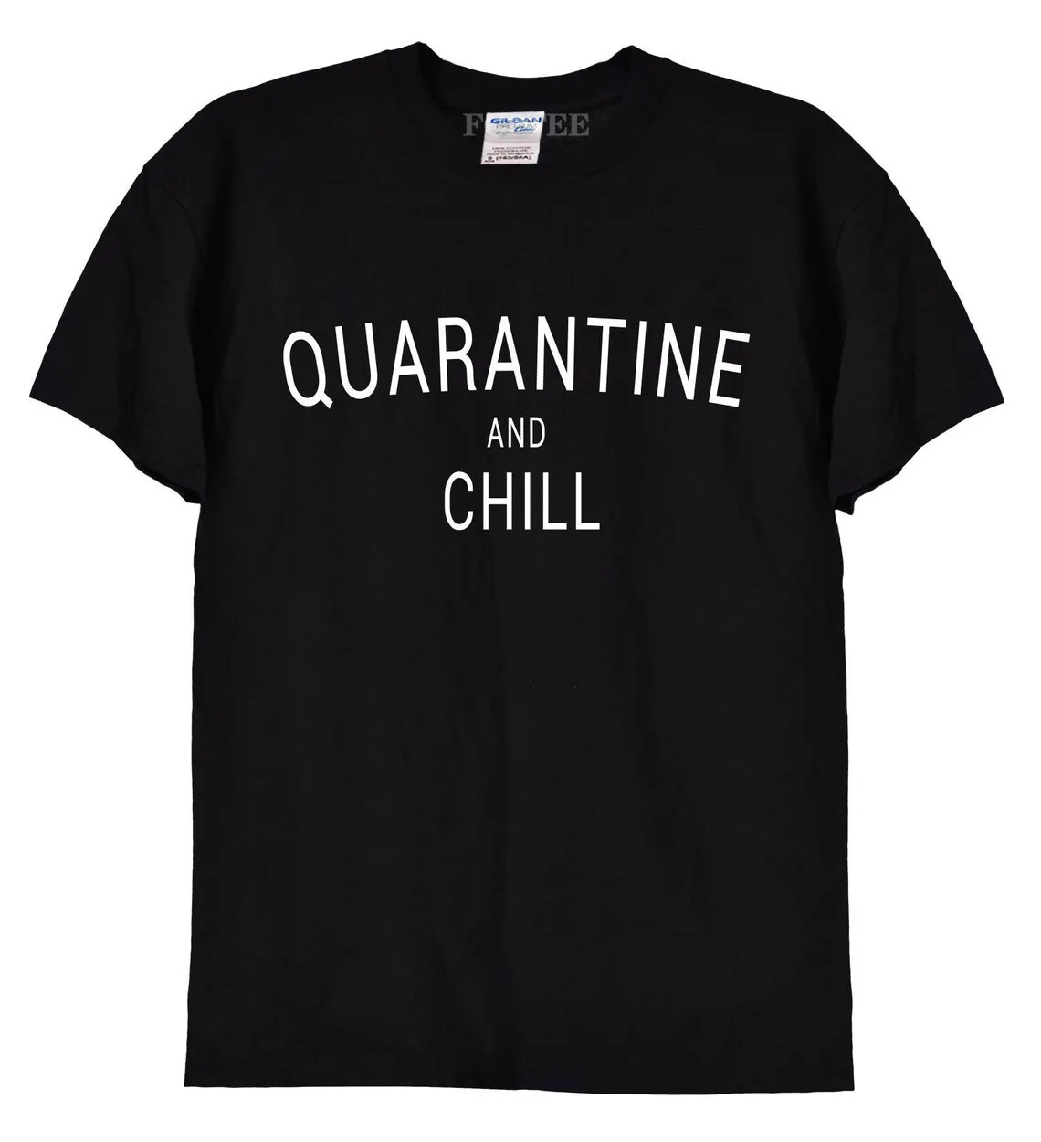 

Quarantine And Chill Men T Shirts Dont Talk To Me Until Had My Coffee Funny Women Tee Tops Plus Size Cotton Vintage Shirts