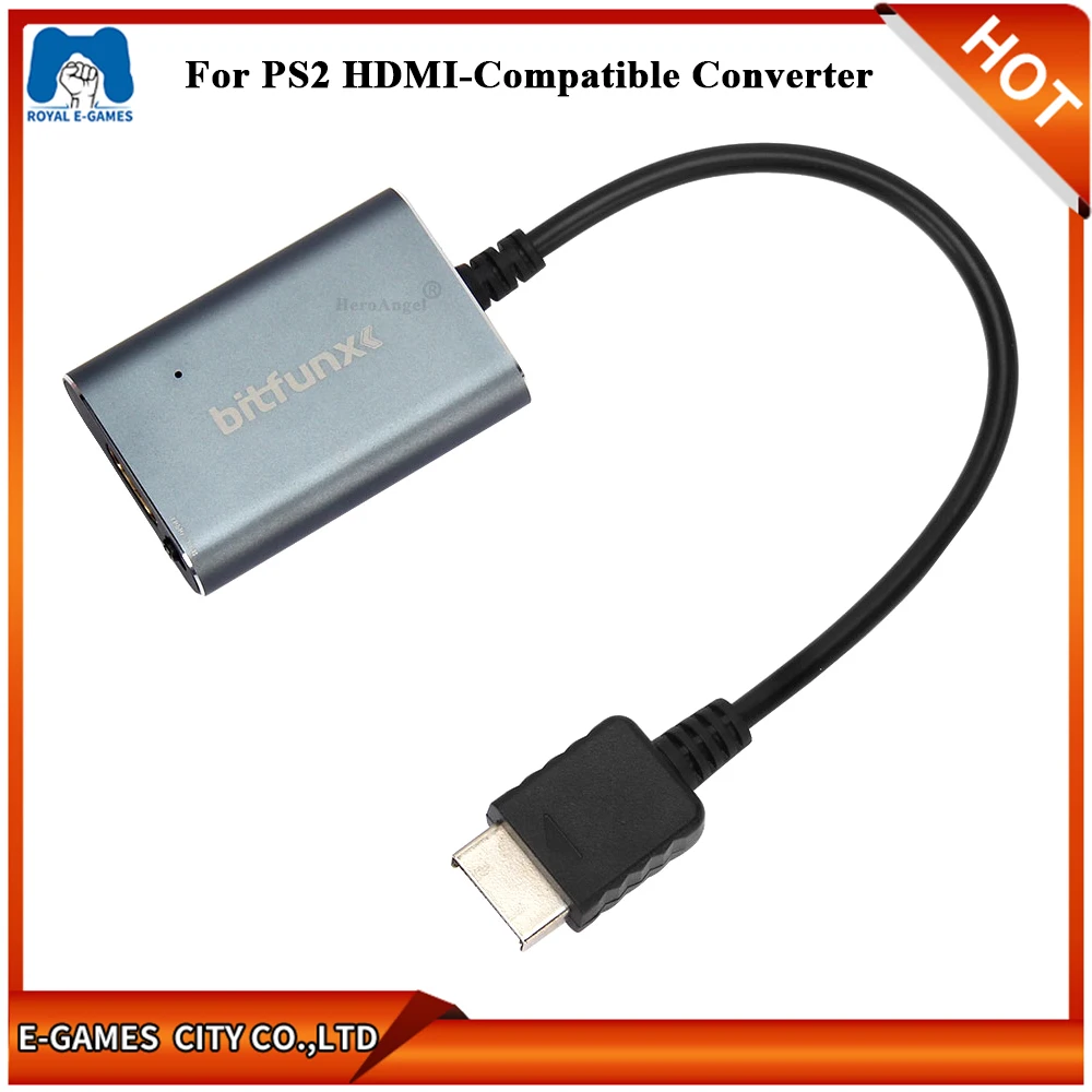 

Для PS2 в HDMI-совместимый конвертер для PS2 PS1 PlayStation 1/2 игровые консоли с переключателем RGB в YPbPr