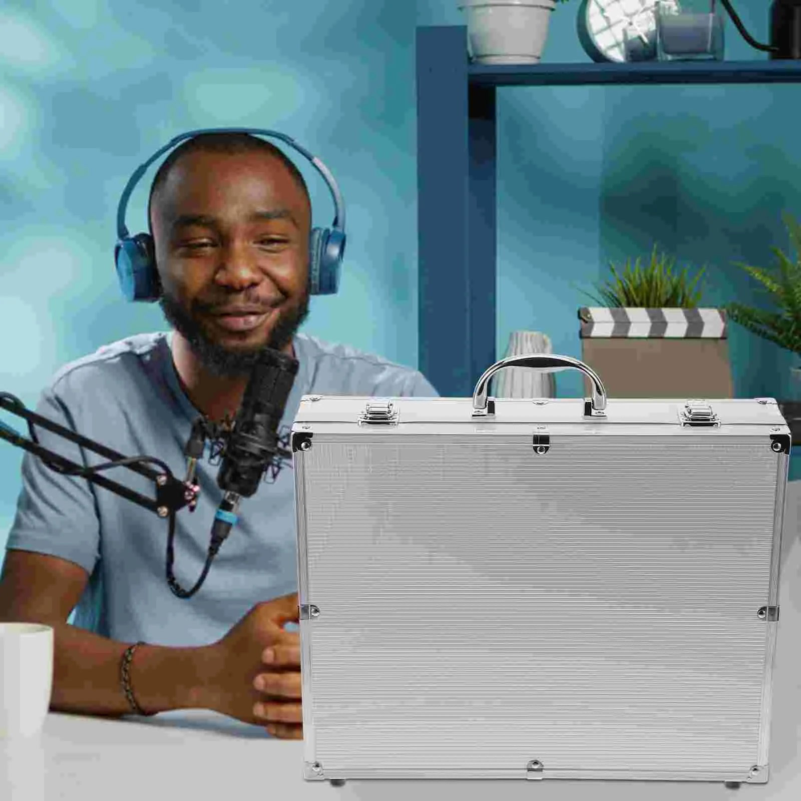 Ручной беспроводной микрофон аксессуары для путешествий Искусственная черная