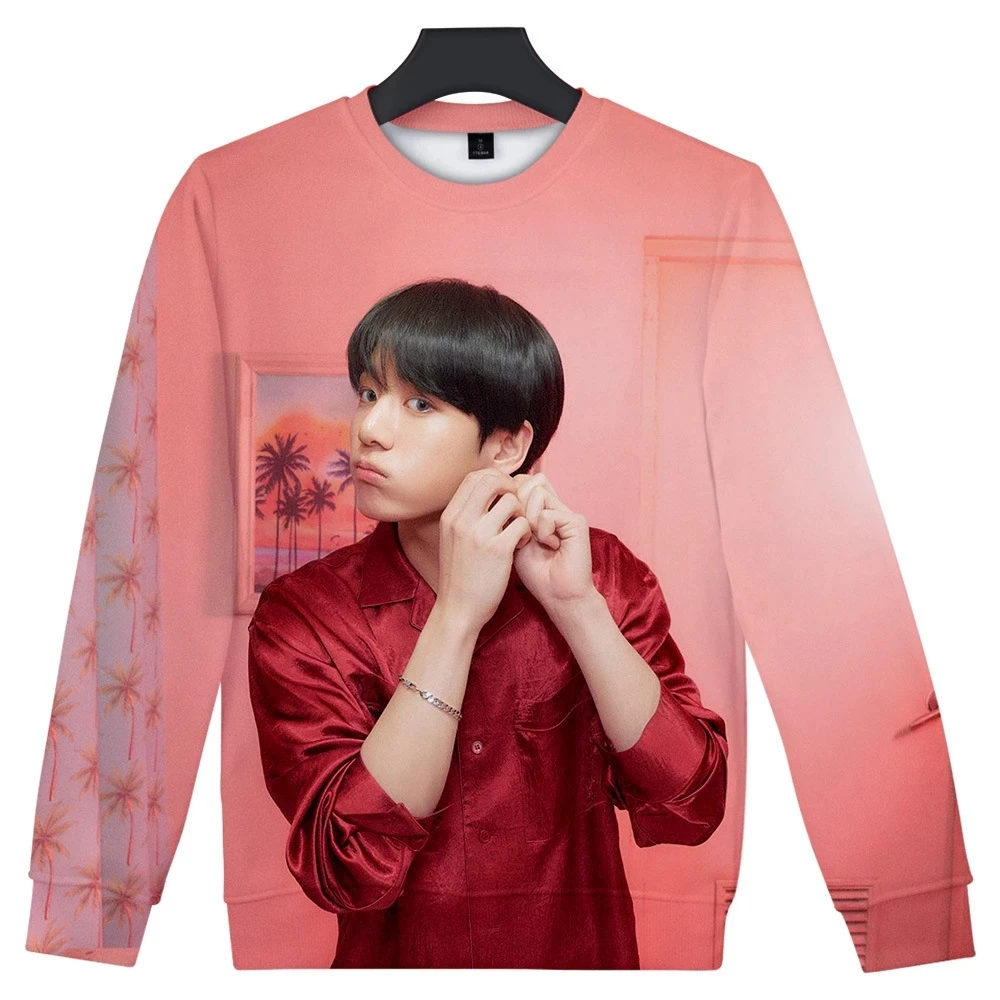 

Kpop Korean Group Star 2022 3D Print Fashion Brand Men's Hoodie Print Casual Harajuku Fleece Hip Hop Hooded Sweatshirt Dropship