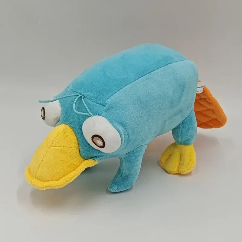 Blue Perry Platypus Плюшевая Игрушка 25 См Аниме Мягкая Кукла Фигурки Утки Для Мальчиков И