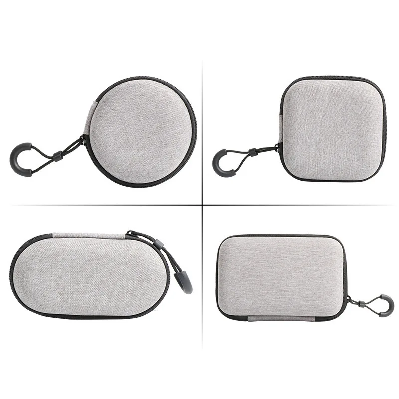 

4 Size Storage Hold Case Storage Hard Earphone Bag Case Headphone Box Earbuds Memory Card Travel Bag