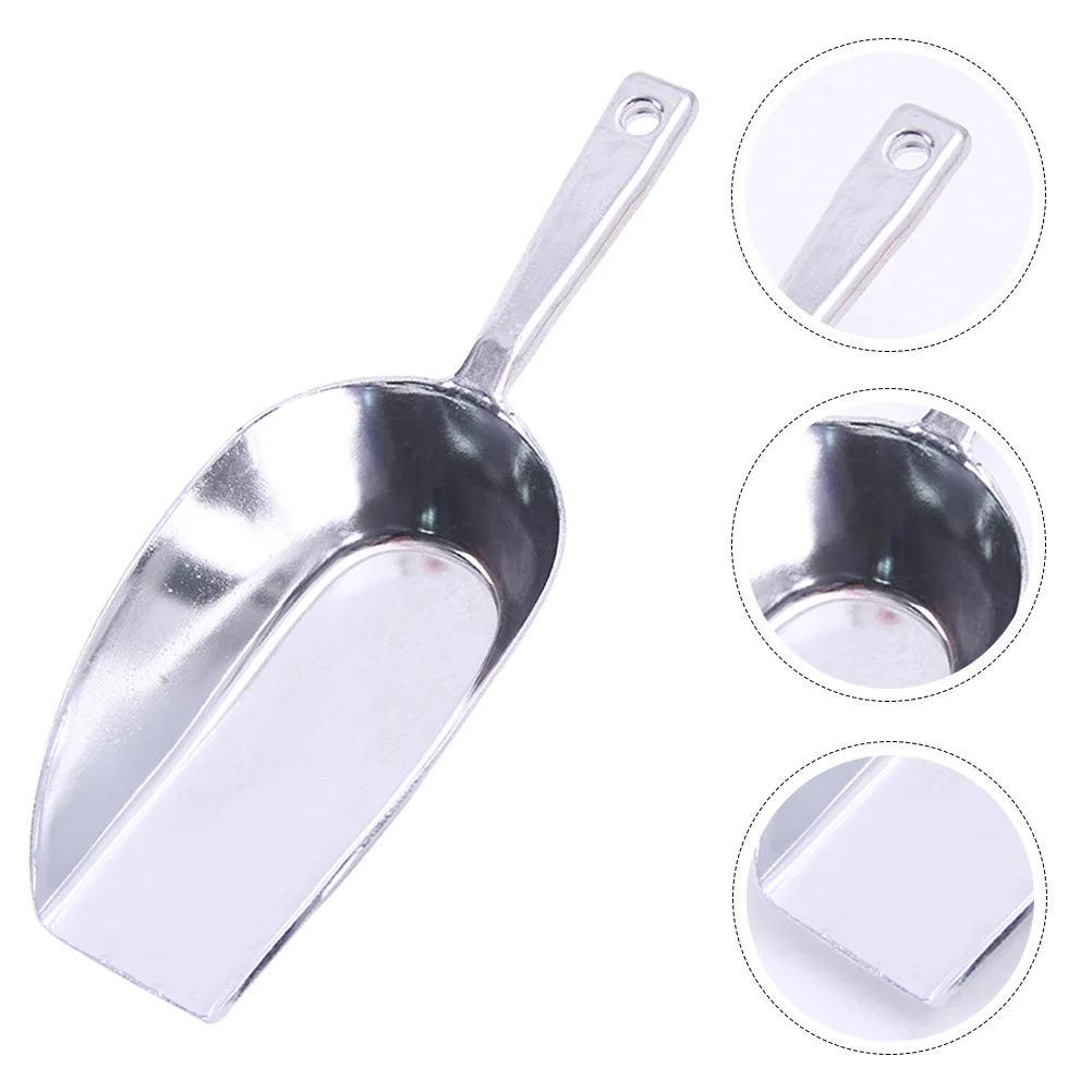 

Scoop Ice Flour Food Metal Dry Cube Kitchen Candy Sugar Scoops Large Measuring Aluminum Dog Bar Bin Bucket Popcorn Spoon