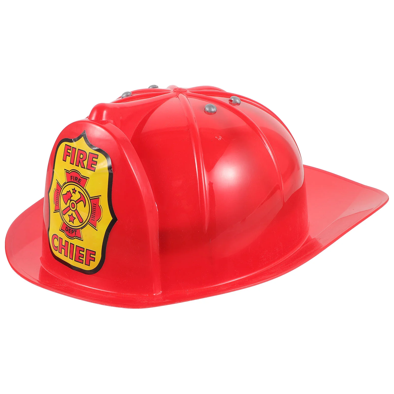 

Stage Performance Cosplay Fireman Hat Kids Firefighter Costume Accessory