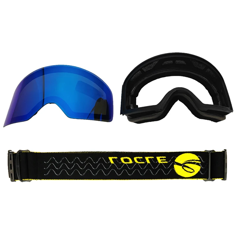 LOCLE Men Women Ski Goggles Double Layers Snowboard Mask Ski Eyewear Anti-fog OTG UV400 Motorcycle Snowmobile Glasses images - 6
