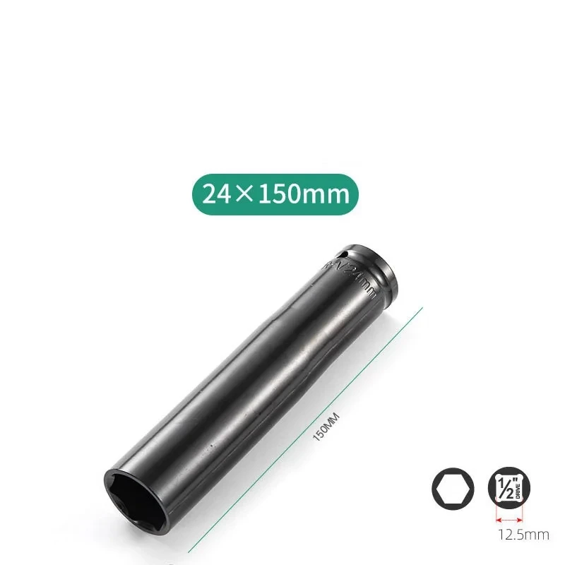 

Электрический шестигранный гаечный ключ Gryan 1/2", хромованадиевая сталь, 150/300 мм