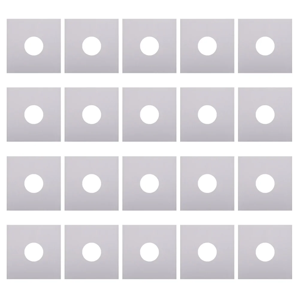 

20Pcs Vinyl Record 7-inch Protector Paper Bags Paper Made Record Bags for Shop