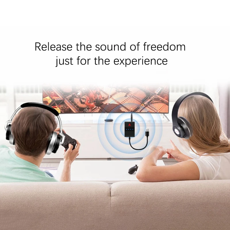 Беспроводной Bluetooth 4 2 A2DP стерео аудио оптический SPDIF TV RCA Aux 3 5 мм Передатчик