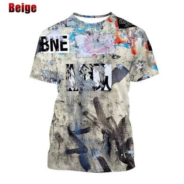 

Футболка с рисунком птиц и насекомых, Повседневная модная рубашка с 3D-принтом, с круглым вырезом, с коротким рукавом, в стиле рок-н-ролл, в стиле хип-хоп, для мужчин и женщин