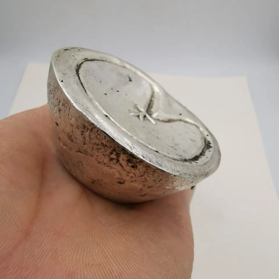 Античная бронзовая посуда античные коллекционные серебряные слитки в форме