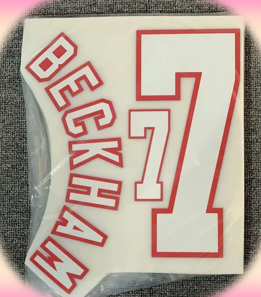 

1996 нашивки с принтом Бекхэма для одежды, футбольный значок