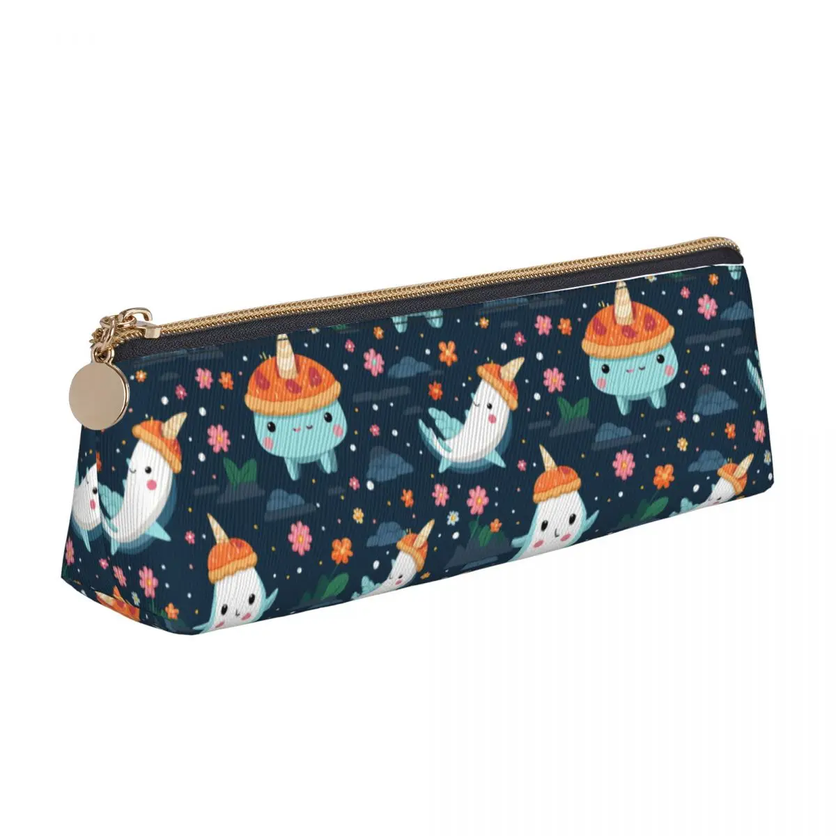 Kawaii Large Capacity Triangle Pen Bags