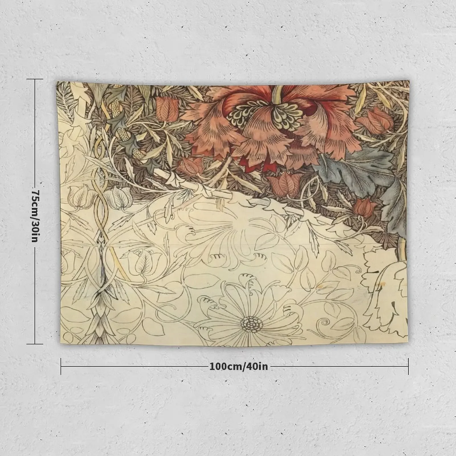 Вильям Моррис гобелен украшение для дома декоративные картины