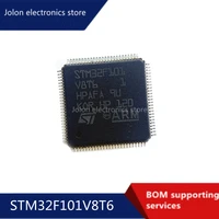 the new stm32f101v8t6 package lqfp100 stm32f101 microcontroller integrated circuit chip