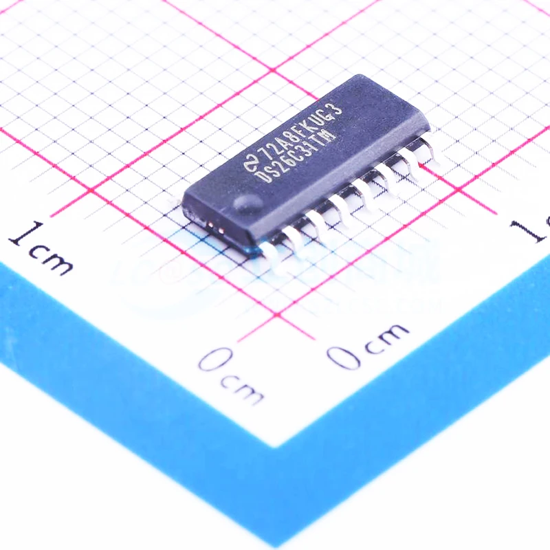 

10PCS DS26C31TMX/NOPB DS26C31TM line driver, encapsulates Sop16