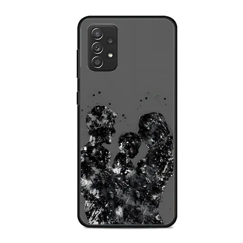 Mom Baby Girl Son Phone Case For Samsung Galaxy Note 5 8 9 10 20 Lite Plus Pro Ultra J4 J5 2016 Prime J 6 7 Funda |