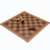 9 color leather chessboard luxury chess high end table game chile toy gift series backgammon go game large outdoor chessboard