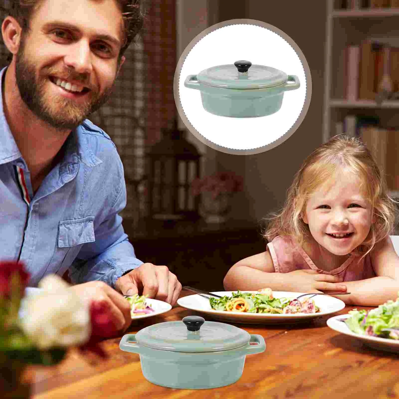 

Bowl Pot Soup Ceramic Egg Bowls Cups Steaming Cup Custard Pastasalad Dessert Stew Lid Serving Noodles Steamed Casserole Japanese