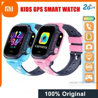 xiaomi kid smartwatch tracker waterproof location real time monitoring camera sos children 2g sim smart phone watch