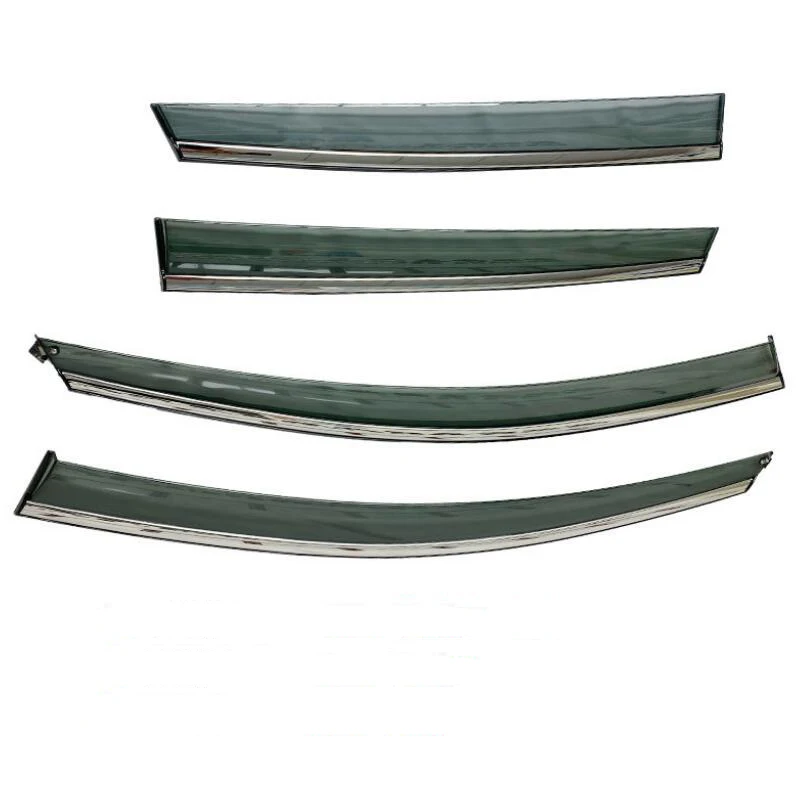 

Weather Shield Car Side Window Deflector Visor Rain Eyebrow Shelter For Polo 2010 2011 2012 2013 2014 2015 2016 2017 2018 -2020
