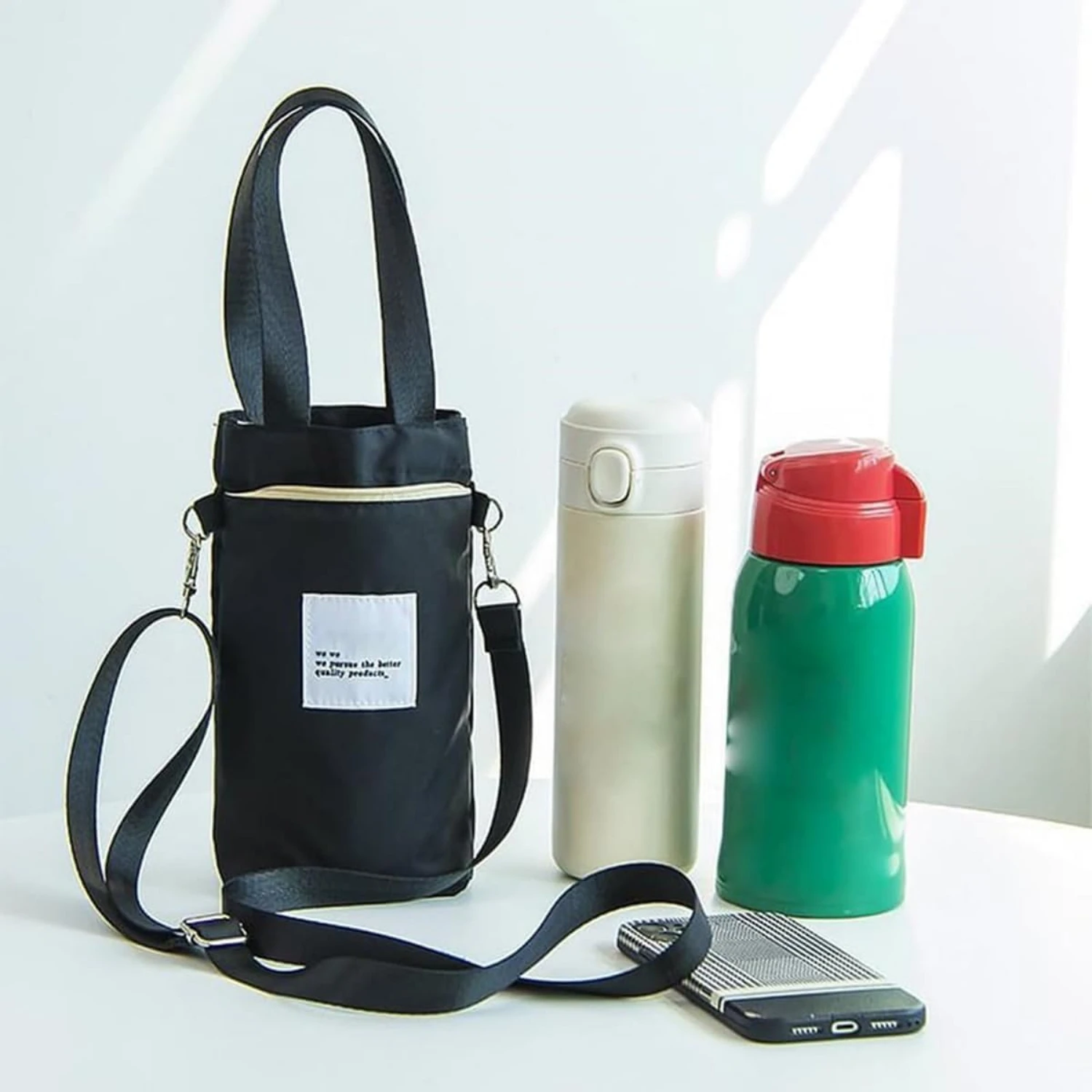Stay Cool on-the-go с надежным портативным охладителем для холодных напитков — идеально