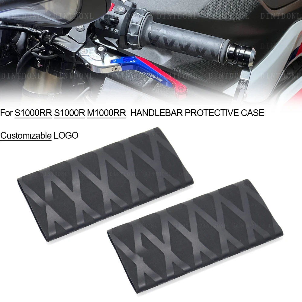 

Motorcycle Handlebar Cover For BMW S1000RR S1000R M1000RR R1250GS R1200GS F850GS F750GS LOGO Rubber Protective Case Accessories