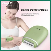 usb rechargeable lady shaver electric painless women razor bikini trimmer face body armpit hair removal wet dry use depilatory