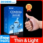 Презервативы с задержкой для мужчин, 10 шт., презервативы с шипами, интимные продукты для секса