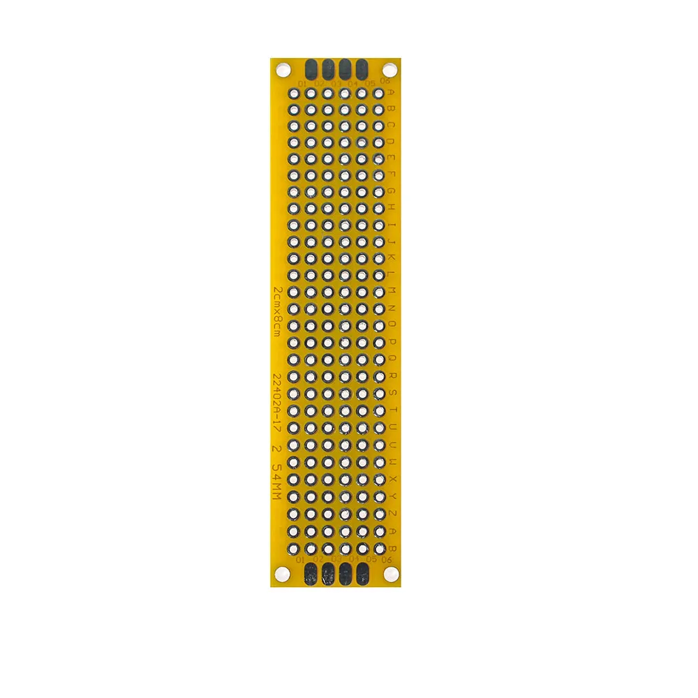 

1PCS PCB Board Yellow Double-sided Board 2*8CM 3*7CM 4*6CM 5*7CM PCB DIY Universal Circuit Board