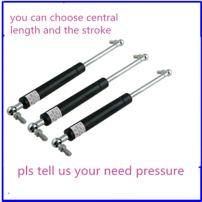 

2 шт./лот давление от 30 н до 160 Н сила 800-240 мм Центральное расстояние, ход 60-мм, пневматическая газовая пружина, подъемный амортизатор шаровой к...