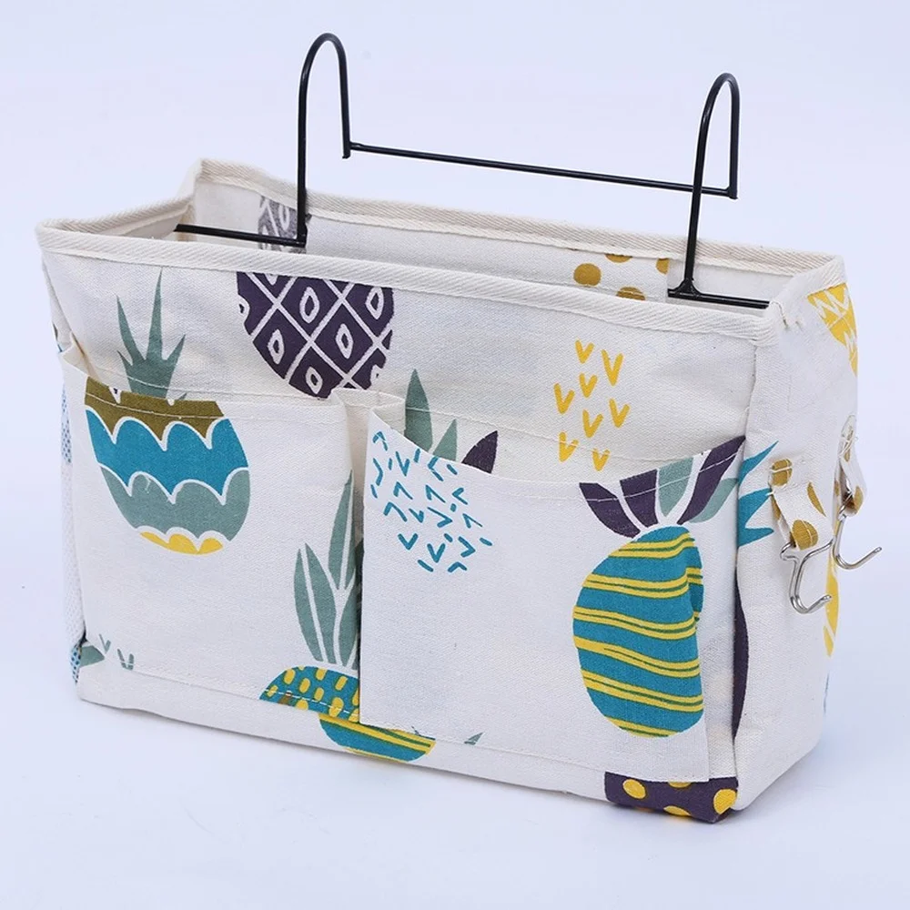 

Bedside Hanging Organizer Pocket Storage Bag Wardrobe organizer Bedroom Bathroom Magazine Tote Storage Organizer