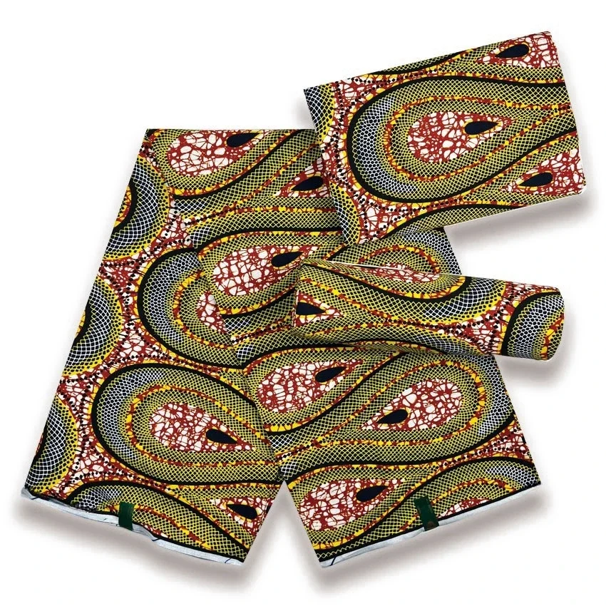 2025 новейшая нигерийская восковая ткань Анкара в африканском воском стиле с