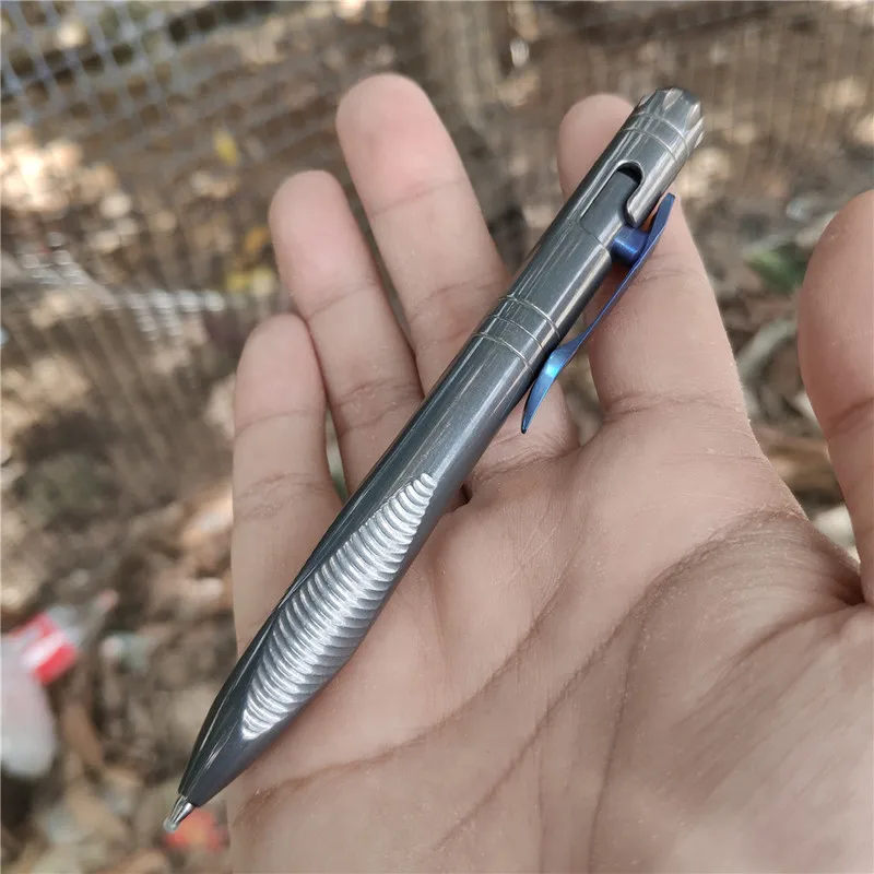 

EDC Titanium Alloy Self Defense Tactical Pen With Collection Writing Multi-functional Portable Outdoor EDC Tools